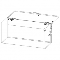 Linea | horní skříňka G80K | šedá