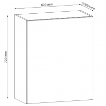 Kuchyňská linka LANGEN ap | 180 cm | PUSH OPEN | artisan | AKCE