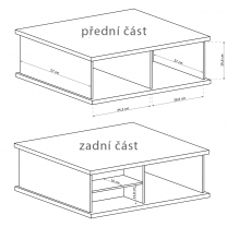 CALI | konferenční stolek C-8 | artisan