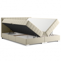 Postel dvoulůžko BOXSPRING EDIT + topper v ceně | 140x200 | VÝBĚR TKANIN | BLACK FRIDAY