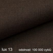 Sedací souprava SLIM Lux | 215x164 | rozkládací + úložný prostor | 13 tmavě hnědá | LEVÁ i PRAVÁ