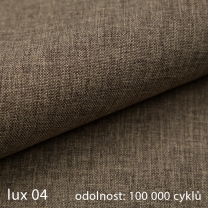 Sedací souprava SLIM Lux XL | 180x238 | LEVÁ | rozkládací + úložný prostor | 04 šedohnědá