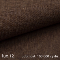 Sedací souprava SLIM Lux XL | 238x180 | PRAVÁ | rozkládací + úložný prostor | 12 hnědá