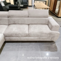 Sedací sestava PRIMO | sedačka 180x278 + křeslo + taburet | rozkládací | VÝBĚR TKANIN a KŮŽÍ