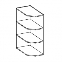 Kuchyňská linka VIGO b | 340x330 cm | PREMIUM BOX | UNI dvířka | lancelot/bílá lesk