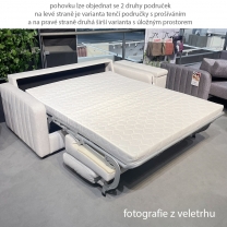 Pohovka GRACE | 195 cm | KAŽDODENNÍ SPANÍ | bez úlož. prostoru | VÝBĚR TKANIN | BLACK FRIDAY