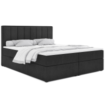 Kontinentální postel dvoulůžko BOXSPRING MELLOW + topper v ceně | 140x200 | VÝBĚR TKANIN