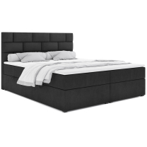 Kontinentální postel dvoulůžko BOXSPRING SUN + topper v ceně | 140x200 | VÝBĚR TKANIN