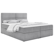 Kontinentální postel dvoulůžko BOXSPRING ABBA + topper v ceně | 160x200 | VÝBĚR TKANIN