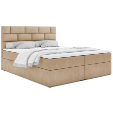 Kontinentální postel dvoulůžko BOXSPRING SUN + topper v ceně | 140x200 | VÝBĚR TKANIN